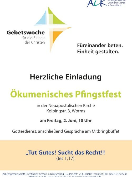 Ökumenisches Pfingstfest
